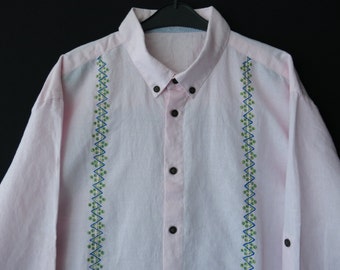 FINAl SALE!!! Men's hand painted shirt