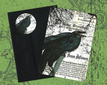 Halloween, Raven, Halloween Cards, Stickers, Crow, Happy Halloween
