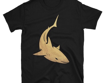 Shark bite t shirt | Etsy