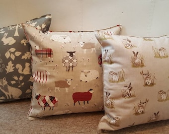 Country Linen Cushions
