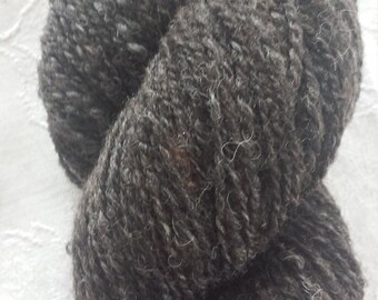 Handspun Natural Color Jacob Wool Yarn