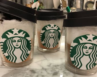 Starbucks Candle, Starbucks Coffee Candle, Coffee Candle