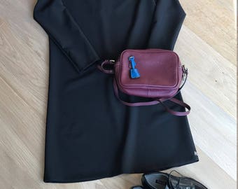 Black dress | dress | day dress | little black dress | cosy dress |