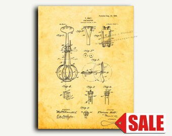 Patent Print - Egg Beater Patent Wall Art Poster