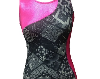 PINK WAVE Gymnastics Leotards for Girls