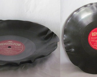Upcycled Record Bowl
