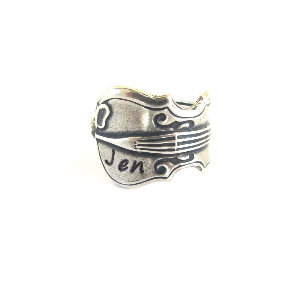 Customizable Violin Ring