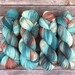 Sockyarn 4-ply, 100g, handdyed, SEA RUST