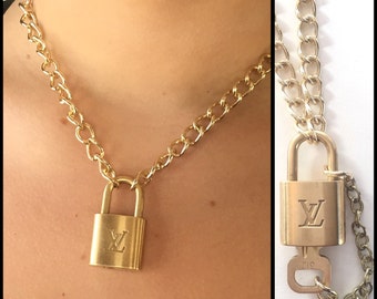New York LV Lock Necklace – KISMET SHOWROOM