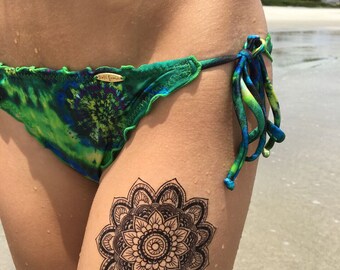 NEW Mandala Hand Drawn Temporary Tattoo
