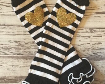 Leg Warmers, Baby Legwarmers, Toddler Legwarmers, Black and White Legwarmers, Black Baby Leg Warmers, Birthday outfit, Photo Prop,