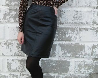 Wilson's Leather High Waist Skirt