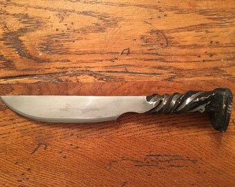 Railroad Spike Knife