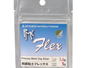 PMC Flex slow dry 1 packs /2 Packs/ 4 packs silver clay