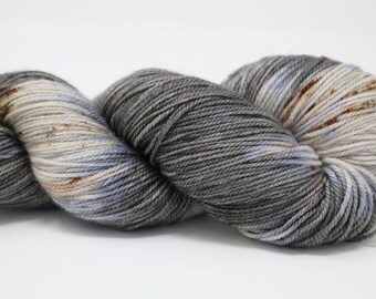 Hand Dyed Yarn - Superwash - Sock Yarn - 80/10/10 Merino/Cashmere/Nylon - Variegated - MCN - 'Trust Fall'