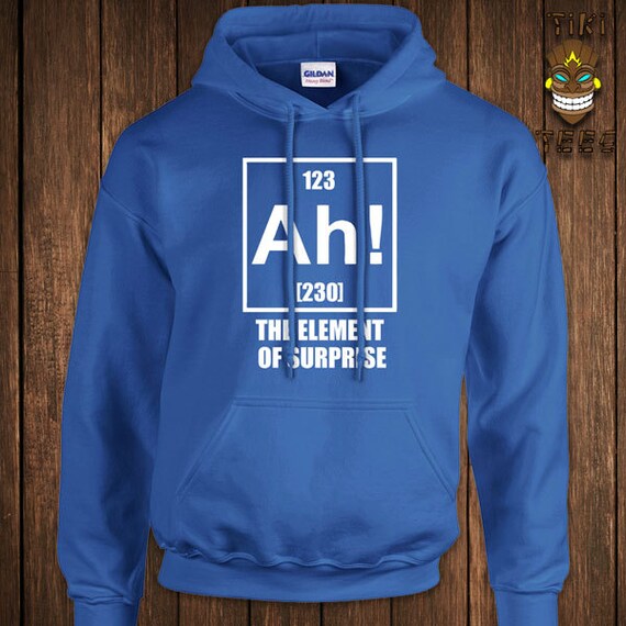 Funny Chemistry Hoodie Science Geek Nerd Hooded Sweatshirt Ah