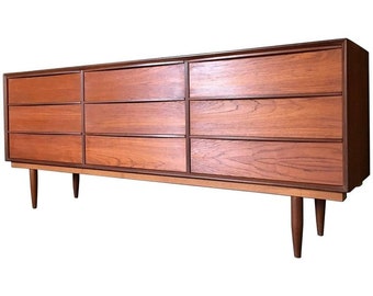 Danish style Teak Credenza Sideboard Buffet