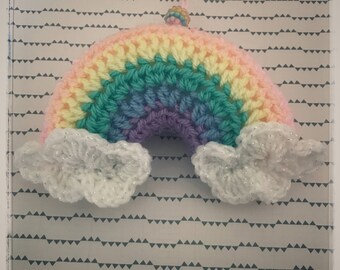Crochet Rainbow baby gift