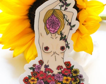 Grow and Bloom Sticker