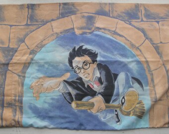 Harry Potter Twin Sheet Set Flat Fitted Fabric