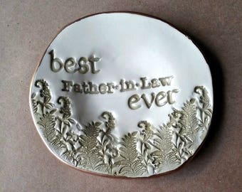 Ceramic Trinket Dish Coin Dish Key Holder Dish Father In Law