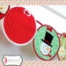 Bunting machine embroidery design. Made in the hoop bunting embroidery. Made ITH in two sizes 4 x 4 and 5 x 7, Embroidery project.