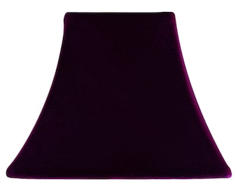 Dark Plum Velvet - SLIP COVERS for lampshades