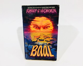 Vintage Horror Book Baal by Robert McCammon 1988 Paperback