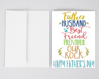 fathers day card from wife fathers day for husband fathers