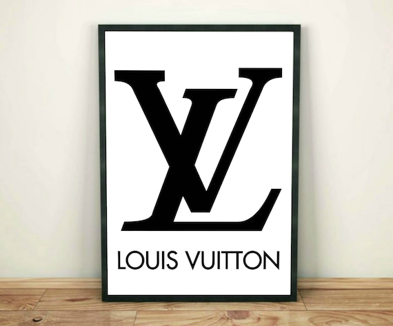 Louis Vuitton Print Louis Vuitton Logo LV Inspired Fashion