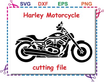harley svg,Motorcycle Svg Eps Png Dxf files For Silhouette Studio,Cricut Design Space for Commercial & Personal Use- Instant Download
