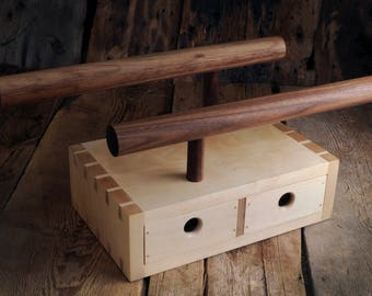 Maple and Walnut Jewelry Box