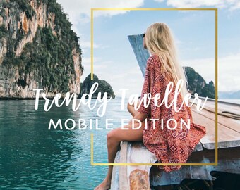 Trendy Traveler | Mobile Lightroom Preset Collection