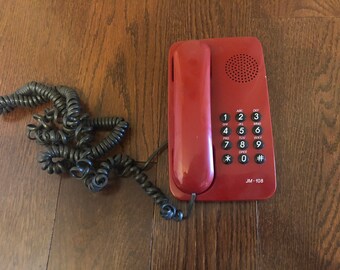 Vintage Jiangmen Red Telephone