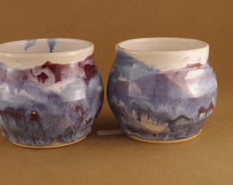 Wheel thrown Stoneware Tea Bowls