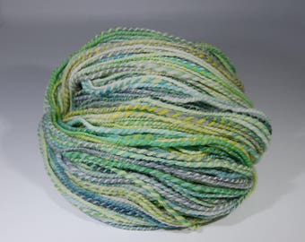 Handspun, Hand Dyed 100% Merino Wool
