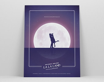 La La Land Poster ~ Movie Poster, Art Print, Wall Art, Wall Decor, Gift for Her