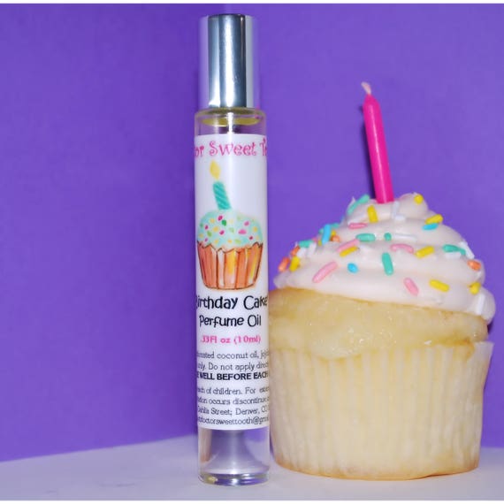 Vanilla Birthday Cake Handmade Perfume Oil RollOn