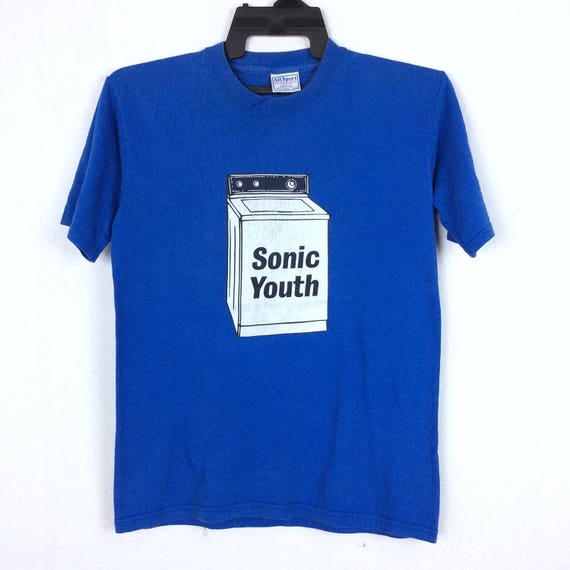 RARE Vintage 90s Sonic Youth Band TShirt Washing Machine