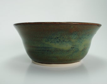 Handmade Pottery Bowl | Wheel Thrown Ceramic Bowl in Light Marco | 2 Matching Available | Ready to Ship