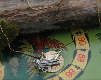 SALE! Believe Bird Necklace