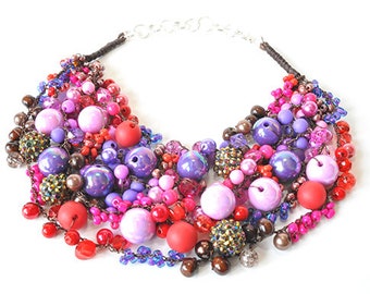 kama4you 3384 necklace crocheted boho