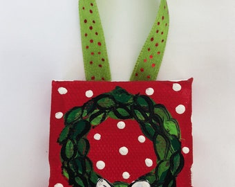 Holly Jolly Christmas Ornament