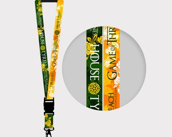 Game of Thrones House Tyrell Lanyards