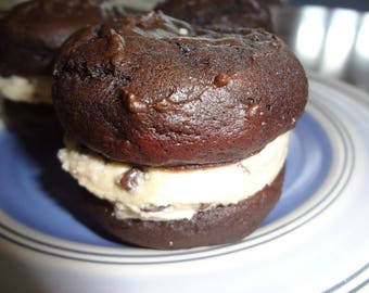 AMAZING and Soft Cookie Dough Whoopie Pies (2 Dozen)