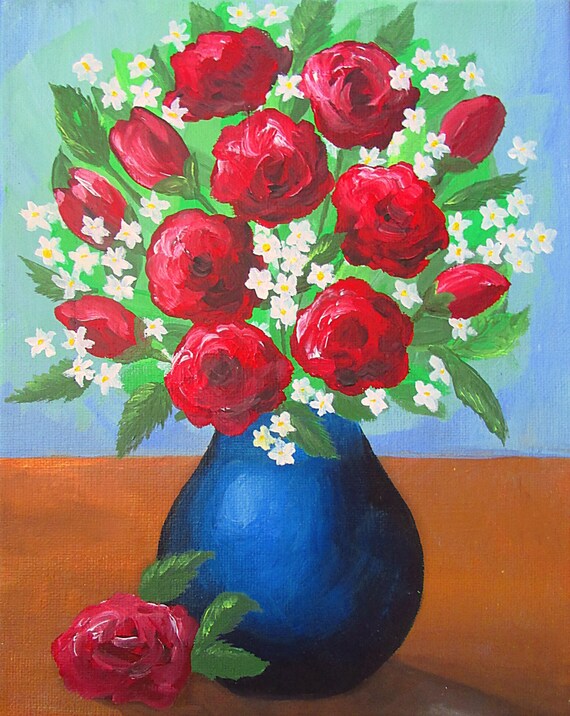 How To Paint A Vase With Flowers Acrylic Painting   Il 570xN.848920639 Cvoq 