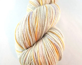 Murphy: light grey sock yarn, sock yarn, pink purple orange, hand dyed sock yarn, merino silk yarn