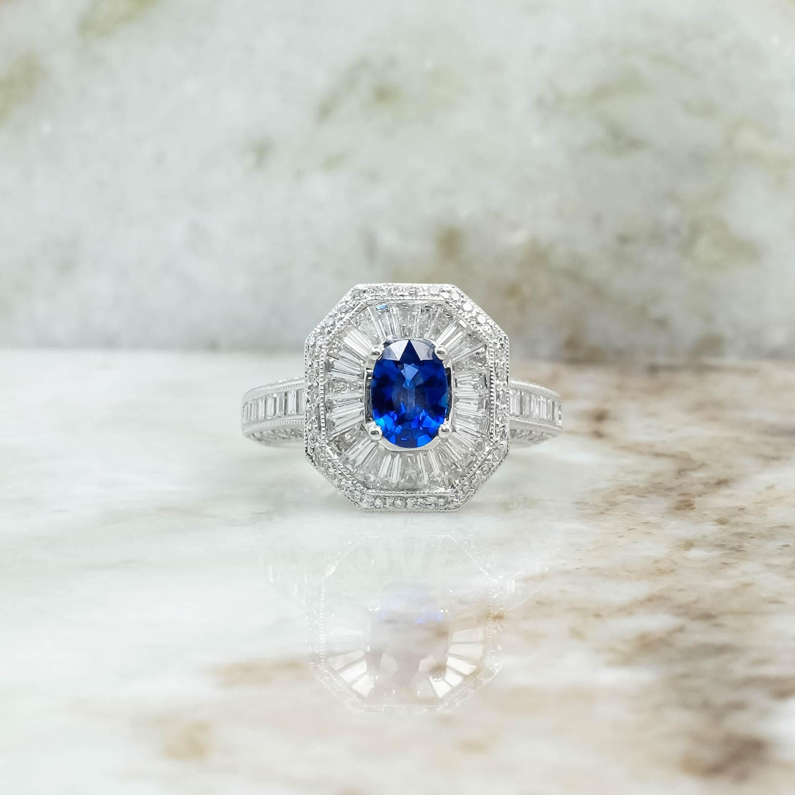 The purity of the diamond determines the chic and sophistication of the whole decoration The purity of the diamond determines the chic and sophistication of the whole decoration