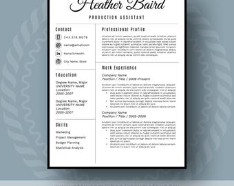 resume font