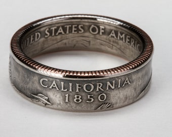 California State Quarter Ring